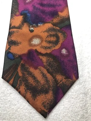 ADOLFO CORBATA HOMBRE MORADO NARANJA AZUL VERDE 3,75 X 59 Foto 1 de 4