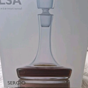 LSA International Bar Ships Glass Decanter, 1L, Clear New in Box - Picture 1 of 3