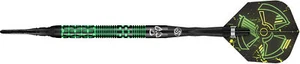 SHOT Softdarts Stowe Buntz V2 Black 90% Tungsten Soft 21g Darts - Dart Set - Bild 1 von 3