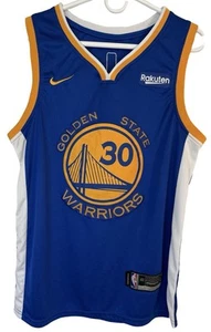 Nike #30 Stephen Curry Golden State Warriors Home Jersey Sz 48/Med Singman Blue - Picture 1 of 15