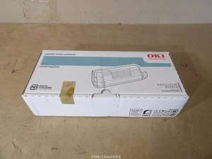 OKI 44318617 Genuine Toner Cartridge Yellow - AS NEW IN ORIGINAL BOX  - Picture 1 of 6