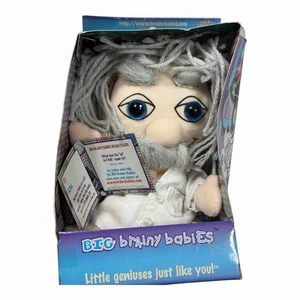 BIG BRAINY BABIES ALBERT EINSTEIN Plush Little Genius Dolls Science NEW - Picture 1 of 6