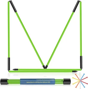 2 Pack, 48″Collapsible Practice Rods for Aiming/Putting, Golf Train - Picture 1 of 7