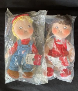 Bambole Campbell Kids 100th Anniversary Girl Boy 9" edizione secolo come nuove in confezione - Foto 1 di 4