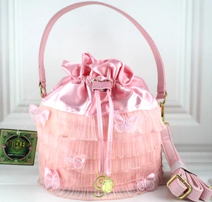 Wicked Glinda Pink Butterfly Ruffle Crossbody Bag Purse Her Universe New 2024 - Picture 1 of 16