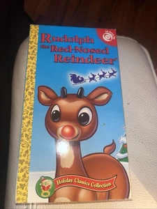 Rudolph the Red-Nosed Reindeer VHS, 1992 Golden Book Video - Imagen 1 de 3