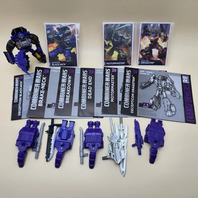 TRANSFORMERS Combiner Wars (2015) Menasor COMPLETE ACCESSORIES & BLACKJACK - Image 1 of 4