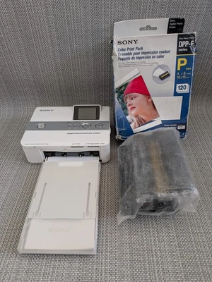 Sony DPP-FP60 Digital Photo Printer with Photo Paper & Ink Bundle - Image 1 of 4