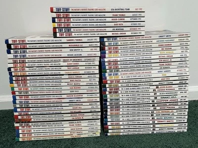 Tuff Stuff 58 Magazine Guide Lot (1992 - 1998) - (Jordan, Shaq, Rodman, & more!) - Imagem 1 de 4