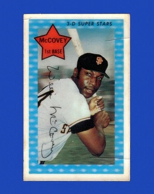 1971 Kellogg's Set-Break # 33 Willie Mccovey VG-VGEX (crease) *GMCARDS* - Image 1 of 2