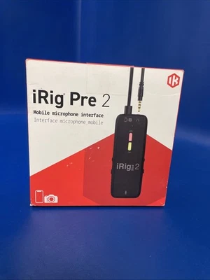 iRig Pre 2 Mobile Microphone Interface – iOS Android DSLR. - Image 1 of 4