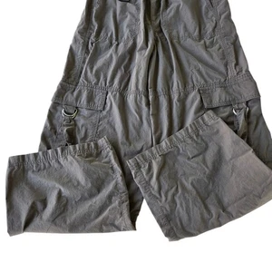 Wild Fable Damen 100 % Baumwolle mittelhohe Leibhöhe weites Bein Cargohose Zinn Small - Bild 1 von 6