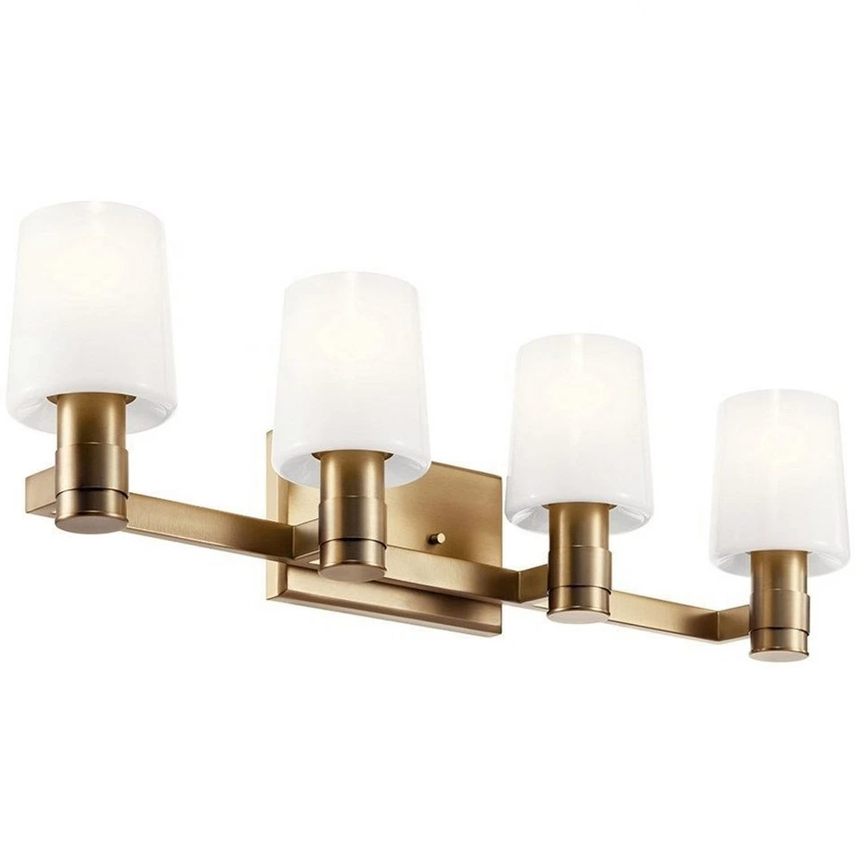 Kichler Lighting 55177CPZ Adani Bathroom Vanity Light Champagne Bronze
