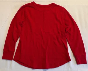 2 Long-Sleeve Waffle-Knit T-Shirts for Boys-Red and Camo-Size XS-5 - Picture 1 of 2