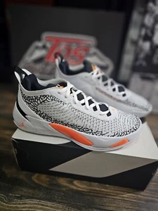 Size 8 - Jordan Luka 1 Low SAFARI white Black DN1772-108 Mens Basketball Shoes - Picture 1 of 4