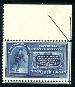USAstamps Unused VF-XF US 1895 Special Delivery Arrow Margin Scott E5 OG MNH - Picture 1 of 2