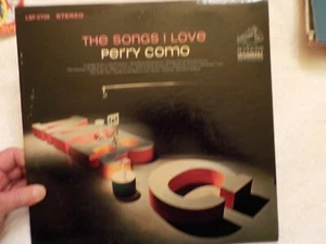 LP RECORD ALBUM THE SONGS I LOVE PERRY COMO - Picture 1 of 4