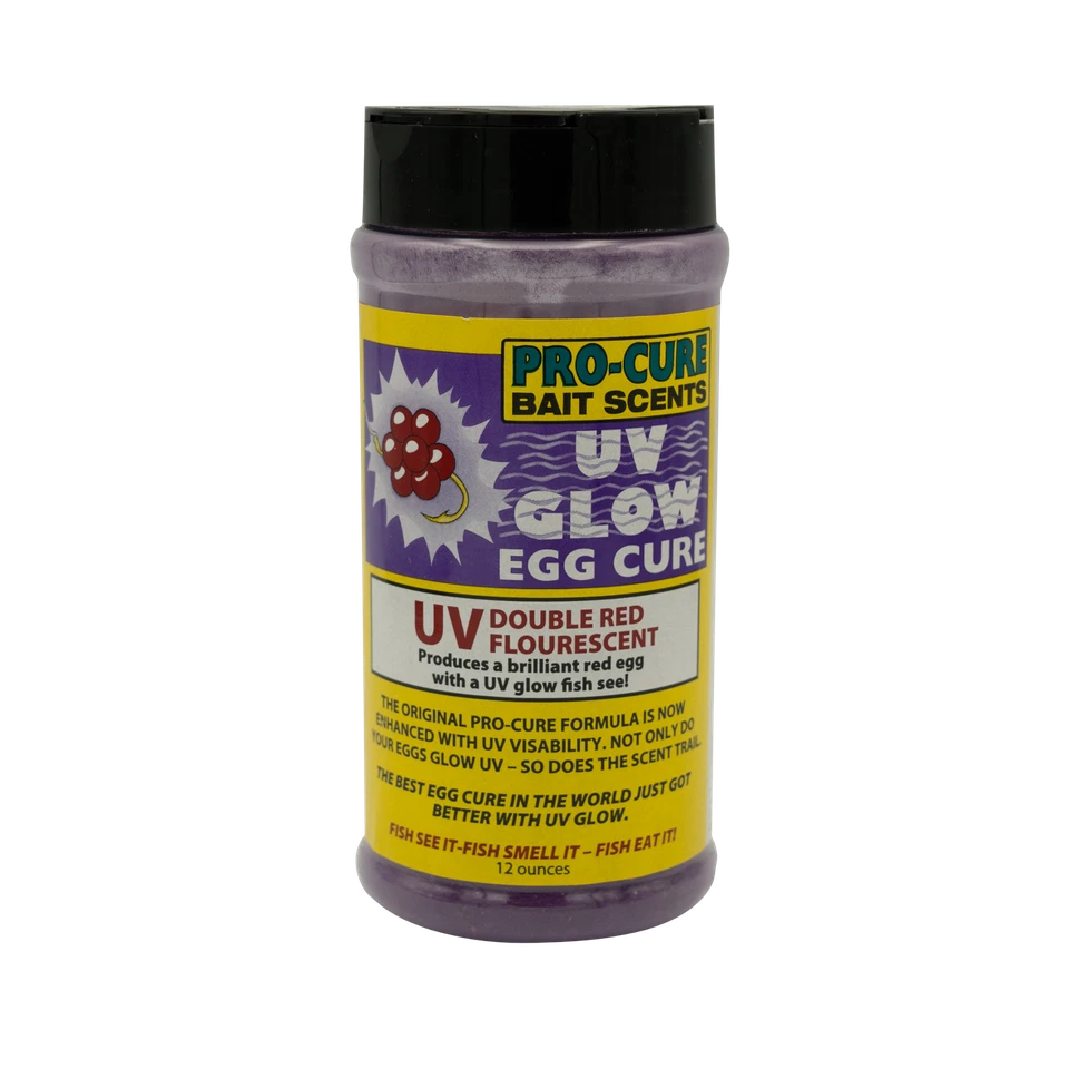 Pro-Cure Double Red Fluorescent Egg Cure UV 12 oz. Egg & Liver Bait Cure - Image 1 of 1