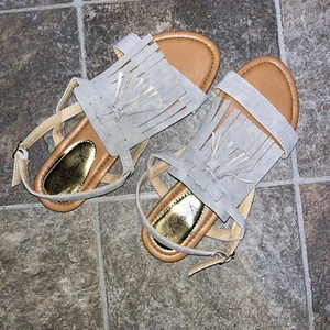 Victoria K Women's Sandals, Gray Size 9 - Picture 1 of 4