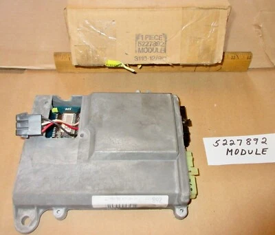 Mopar 5227892 módulo lógico 1985 Shelby Dodge 2,2 L TBI a/t high alt, alimentado nuevo en stock Foto 1 de 3