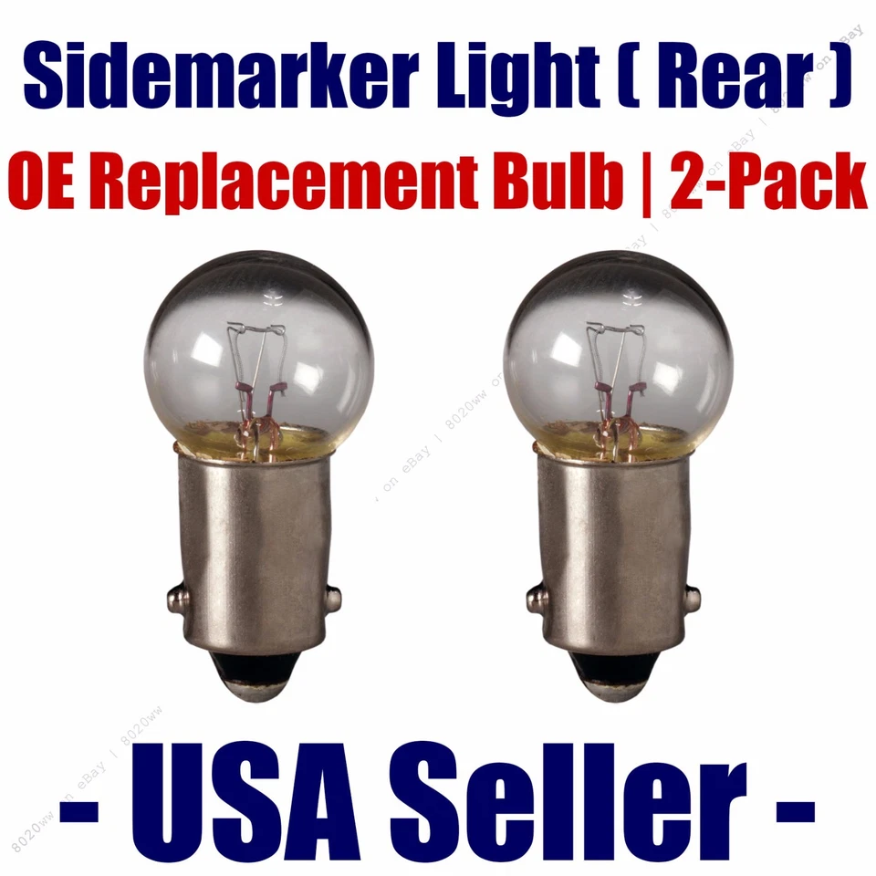 Sidemarker (Rear) Light Bulb 2pk - Fits Listed Volvo Vehicles - 57 - Image 1 of 1