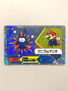 Mario vs Urchin - 21 - Super Mario World Nintendo Card Japanese - Picture 1 of 2