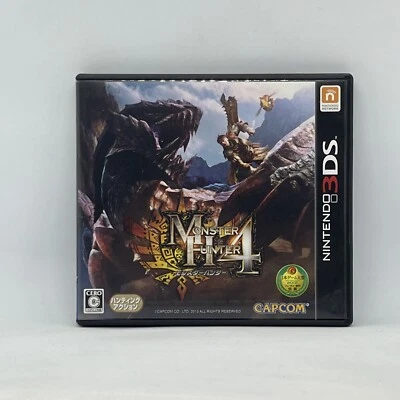 Monster Hunter 4 Four Nintendo 3DS Japan Import NTSC-J Free Post - Image 1 of 4