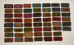 Antique Luxury Cigarettes Egyptienne Carpets Lot - 50+ Miniature Dollhouse Rugs - Picture 1 of 14