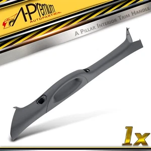 A-Pillar Trim Panel w/ Assist Handle Front Driver for Ford F-150 2004-2008 Grey - Imagen 1 de 8