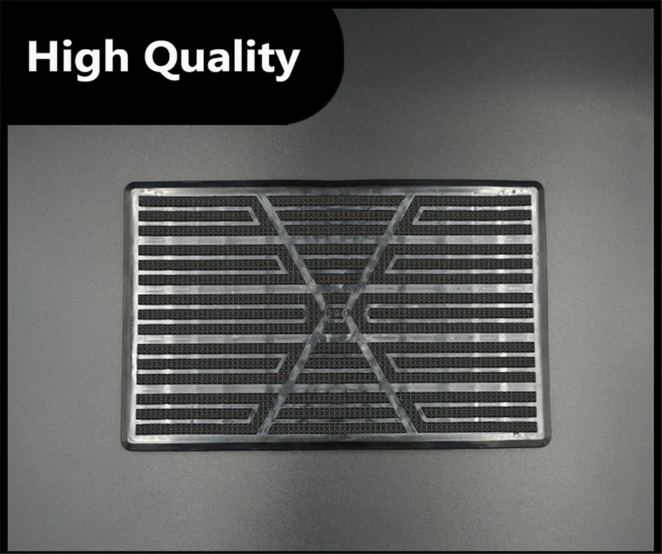 25x16cm Rubber Floor Carpet Mat Patch Foot Heel Plate Pedal Pad Cover For Car - Image 1 of 4