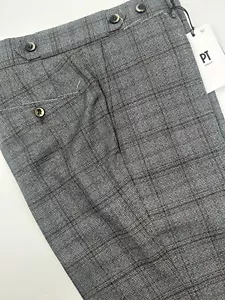 PT01 HOSE TURIN Flannel Wool Pants Slim Size 36 - Bild 1 von 10