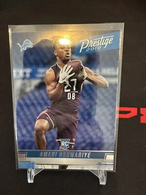 2019 Prestige #214 Amani Oruwariye Rookie Card  - Image 1 of 2