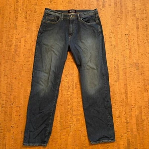 Revtown Automatic Jeans Men's 35x32 Decade Relaxed Blue Dark Wash Denim - Picture 1 of 7