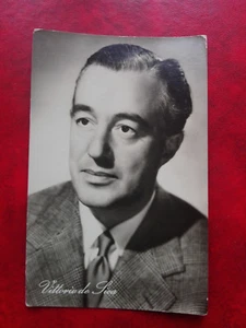 Vittorio De Sica - Réalisateur et Acteur Italien - Le voleur de bicyclette... - Imagen 1 de 1