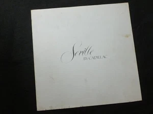 1970's CADILLAC Seville Automobile Sales Brochure - Picture 1 of 2