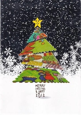 SA28k Belgium 2013 Christmas Tree, used special booklet - Image 1 of 3