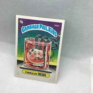1986 TOPPS GARBAGE PAIL KIDS 160B FORMALDE HEIDI  - Picture 1 of 2