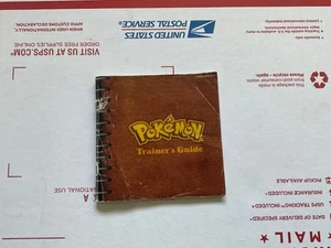 Pokemon Versión Azul Guía del Entrenador Manual de Instrucciones Nintendo Game Boy - Imagen 1 de 6
