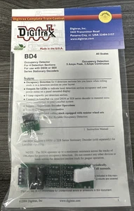 Digitrax BD4 Block Occupancy Detector - DCC MultiScale - 4 Sections NIP! - Picture 1 of 5