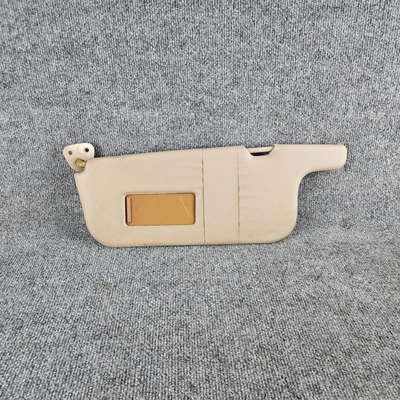 1998-2002 Toyota Corolla Sun Visor Brown Driver Side Left OEM Vinyl Shade - Image 1 of 4