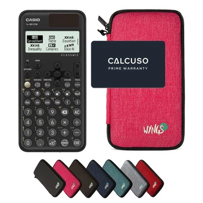 Casio fx-991CW Taschenrechner + Schutztasche Pink - Image 1 of 4