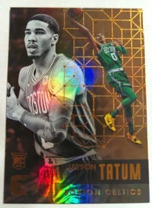 2017-18 Panini Essentials Orange #129 Jayson Tatum (RC) - Picture 1 of 2