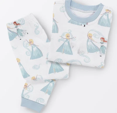 Pijama Pottery Barn orgánico para niños congelado talla 4 nuevo Foto 1 de 4