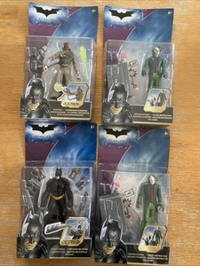 Batman Dark knight Mattel Figures Batman, Joker, Scarecrow 2008 Sealed - Picture 1 of 6