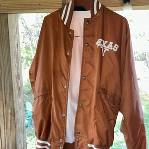 Vintage University of TEXAS Longhorns Windless Flar Windbreaker Jacket - Picture 1 of 5