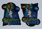 Lot 2 cards : SSP ERROR + RC 1997-98 Rookie Tim Duncan E-X2001 - StarDate 2001