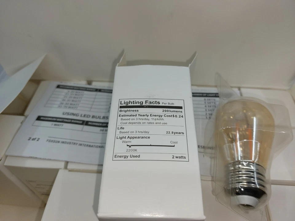 String light bulbs LED - Image 1 of 1