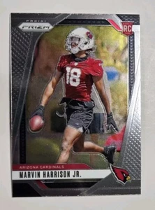 MARVIN HARRISON JR. 2024 Panini Prizm Arizona Cardinals Rookie RC #375 Base - Picture 1 of 2