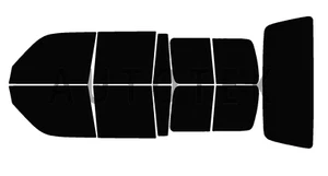 PreCut Window Film Any Shade % VLT For Toyota Land cruiser 1991-1997 Tint Films - Picture 1 of 10