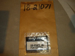 NOS OEM MERCURY MERCRUISER QUICKSILVER 18-21071 COTTER PIN K5 - Bild 1 von 1